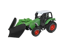 Машина АВТОПАНОРАМА ТРАКТОР с отвалом, зеленый, инерция, вк 20,57,59 см