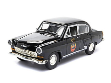 Машина АВТОПАНОРАМА ГАЗ21 Волга 124 вк  261211см, черная