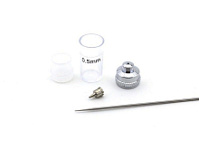 Набор для аэрографа 1187, 0,5 мм игла, сопло, диффузор