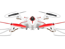 Радиоуправляемый квадрокоптер Syma X56W Folding Wizard с FPV трансляцией WiFi, барометр, 24G RTF