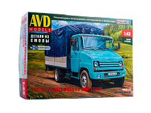 Сборная модель AVD ЗИЛ3301М бортовой, 143