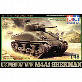 Сборная модель Американский средний танк, M4A1 Sherman 1942г 148