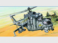 Сборная модель Вертолет  Ми24В 135