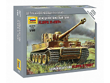 Сборная модель ZVEZDA Немецкий танк ТVI Тигр, 1100