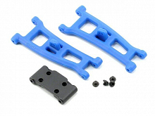 Рычаги передней подвески с переборкой Associated RC10GT2 синие