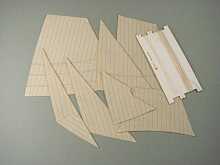Комплект парусов для модели Berbice, 196