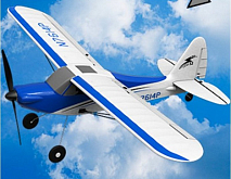 Радиоуправляемый самолет Volantex RC Sport Cub 500мм синий 24G 4ch LiPo RTF with Gyro