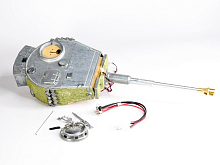 Металлическая башня для танка Tiger поздняя версия с отдачей ствола