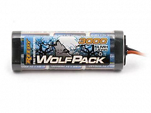 Аккумулятор Tamiya Ni-MH силовой - WolfPack SC 7.2V 3000mAh (Tamiya plug)