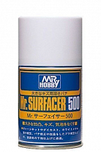 Краскагрунтовка в металлических баллончиках тм MRHOBBY 100мл