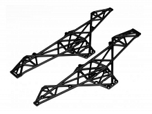 HPI85266 MAIN CHASSIS SET BLACK