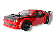 Радиоуправляемая машина для дрифта Remo Hobby RACING  DRIFT красночерная 4WD 24G LED 114 RTR