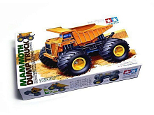 Сборная модель Tamiya Mammoth Dump Truck, большие колеса, сборка без клея