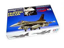 Склеиваемая модель Tamiya 172 F16 Fighting Falcon