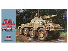 Сборная модель Hasegawa Бронетранспортер SdKfz2343 8RAD STUMMEL, 172