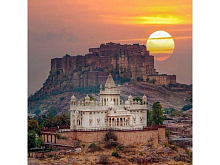 Картины мозаикой 30х30 ФОРТ МЕХРАНГАРХ квадрат 30 цветов