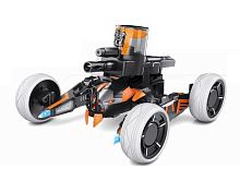 РУ боевая машина Universe Chariot, лазер, пульки, голубая, NiMh и ЗУ, 24G