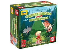 Настольная игра ZVEZDA Красная Шапочка против Серого Волка, детская