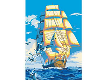 Набор юного художника 20х30 Бригантина 16 цветов