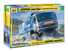 Сборная модель ZVEZDA Автомобиль KAMAZ43509 KAMAZmaster, 172