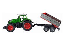 Радиоуправляемый сельскохозяйственный трактор Double Eagle с прицепом 116