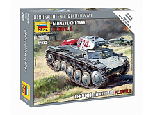 Сборная модель ZVEZDA Немецкий танк ТII, 1100