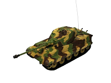 Радиоуправляемый танк Heng Long King Tiger башня Henschel Upgrade V70  24G 116 RTR