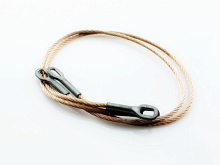 Буксировочный трос для танка Leopard 2A6 металлический, 2шт