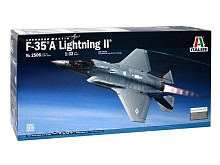 Сборная модель ITALERI 2506ИТ  Военный самолет LOCKHEED F35A LIGHTING II, 132