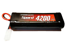 Аккумулятор Spard NiMh Spard 4200mAh, 7,2V, Tamiya