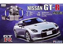 Сборная модель Fujimi Nissan GTR R35 wEngine