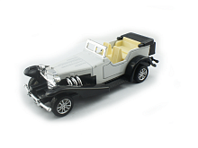 Машина Ideal 13039 Ретромобиль Old Times белочерный, кабриолет