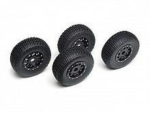 Колеса SC8 в сборе KMC black 4шт