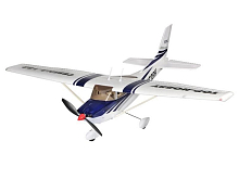 Радиоуправляемый самолет Top RC Cessna 182 400 class синяя 965мм 24G 4ch LiPo RTF
