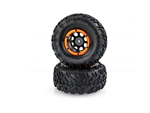 Колёса в сборе для краулера Remo Hobby 18  2шт