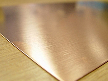 KS лист медный 0,41мм,10х25см  1шт