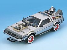 Сборная модель AOSHIMA Back To The Future DeLorean from Part III