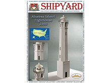 Сборная картонная модель Shipyard маяк Lighthouse Alcatraz №28, 172