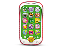 Обучающий телефон Kids Hits Смартфончик с огоньками Приходите в зоопарк
