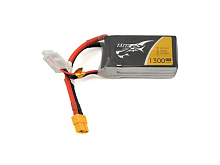 Аккумулятор TATTU 1300 mAh 4S 148V 45C LiPo XT60