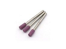 Насадка шлифовальная, оксид алюминия, цилиндр, 5 х 10 мм, 3 штуп, блистер