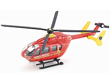 Вертолет Siku 1647 Медицинская авиация 187, 145 см, красный