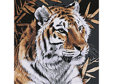Картина по номерам 30Х30 ТИГР 14 цветов