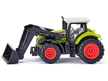 Трактор Siku 1392 Claas Axion с фронтальным погрузчиком