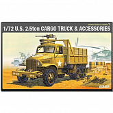 Сборная модель Автомобиль 2,5-тонный грузовик армии США 1/72, шт