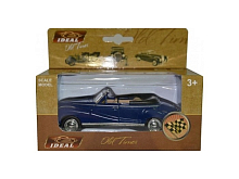 Машина Ideal 13039 Ретромобиль Old Times синий, кабриолет