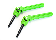 Карданные привода задние для Remo Hobby MMAX, EX3 110, тюнинг, зеленые
