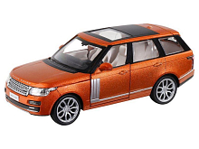 Машина АВТОПАНОРАМА 2013 Range Rover, оранжевый, 134, свет, звук, инерция, вк 17,513,59 см