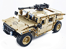 Радиоуправляемый конструктор Qihui Mechanical Master Бронированный внедорожник 502 детали