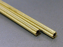 KS трубка латуннаязездочка большая 300мм 2шт